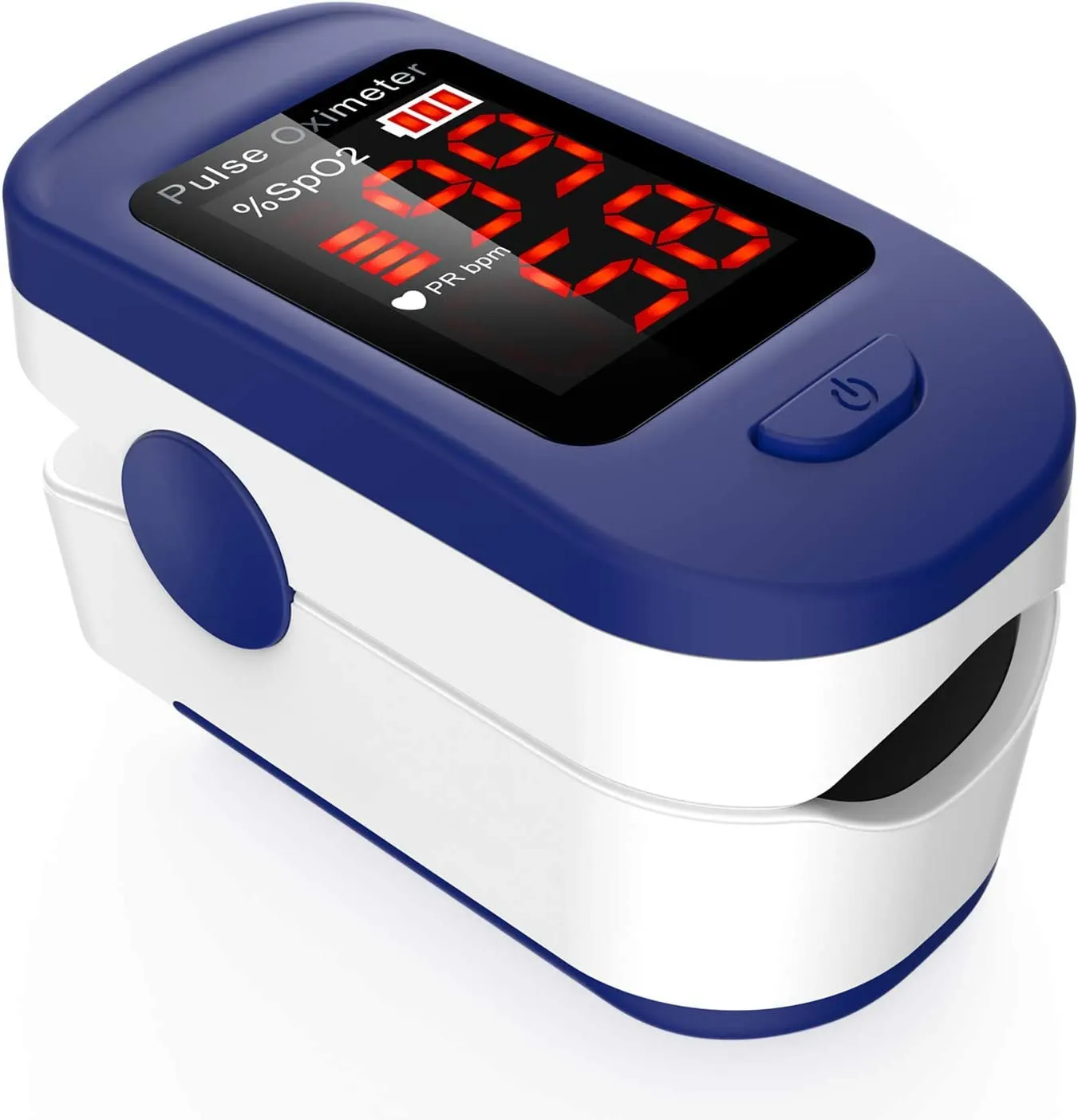 AGPTEK Saturimetro da dito Professionale Pulsossimetro Digitale Ossimetro Portatile con Display OLED per Frequenza Del Polso e L