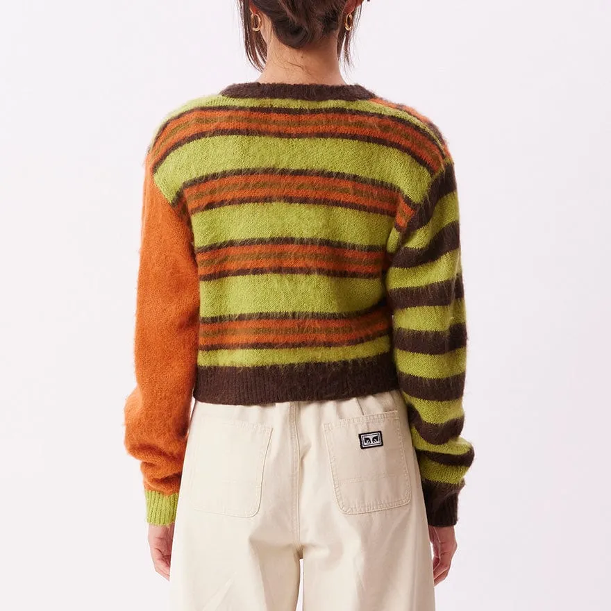 AMBER CARDIGAN - DARK OAK MULTI