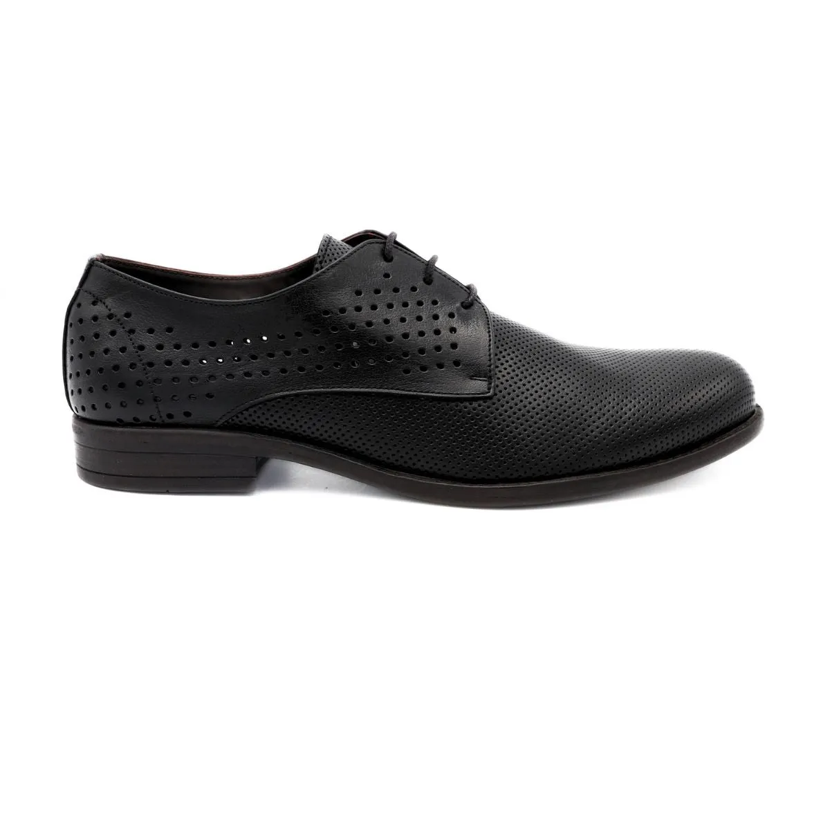 FRANCO FEDELE STRINGATA 6530 FORATA NERO  