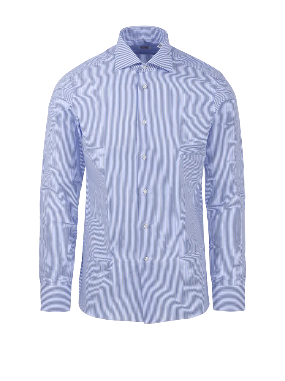 MEN BORRIELLO BLUE COTTON SHIRT