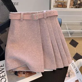 Mini gonne a pieghe di base donna nuovo autunno dolce e delicato signore da ufficio Chic Harajuku  Streetwear Vintage popolar