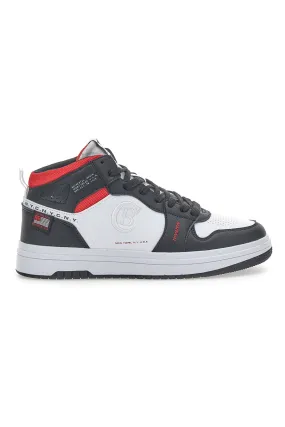 Sneakers Mid Cut Cotton Belt Karim Nere