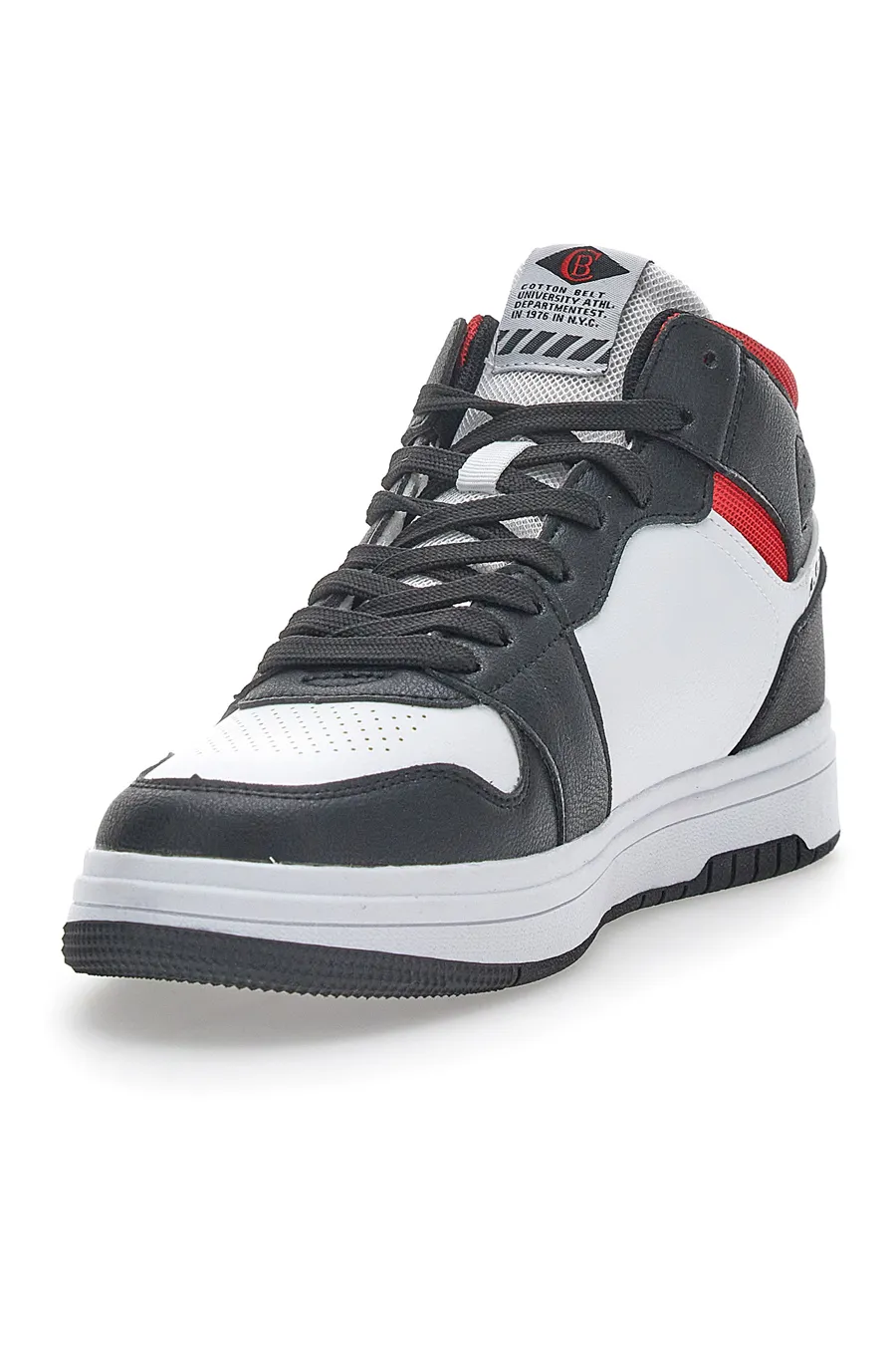Sneakers Mid Cut Cotton Belt Karim Nere