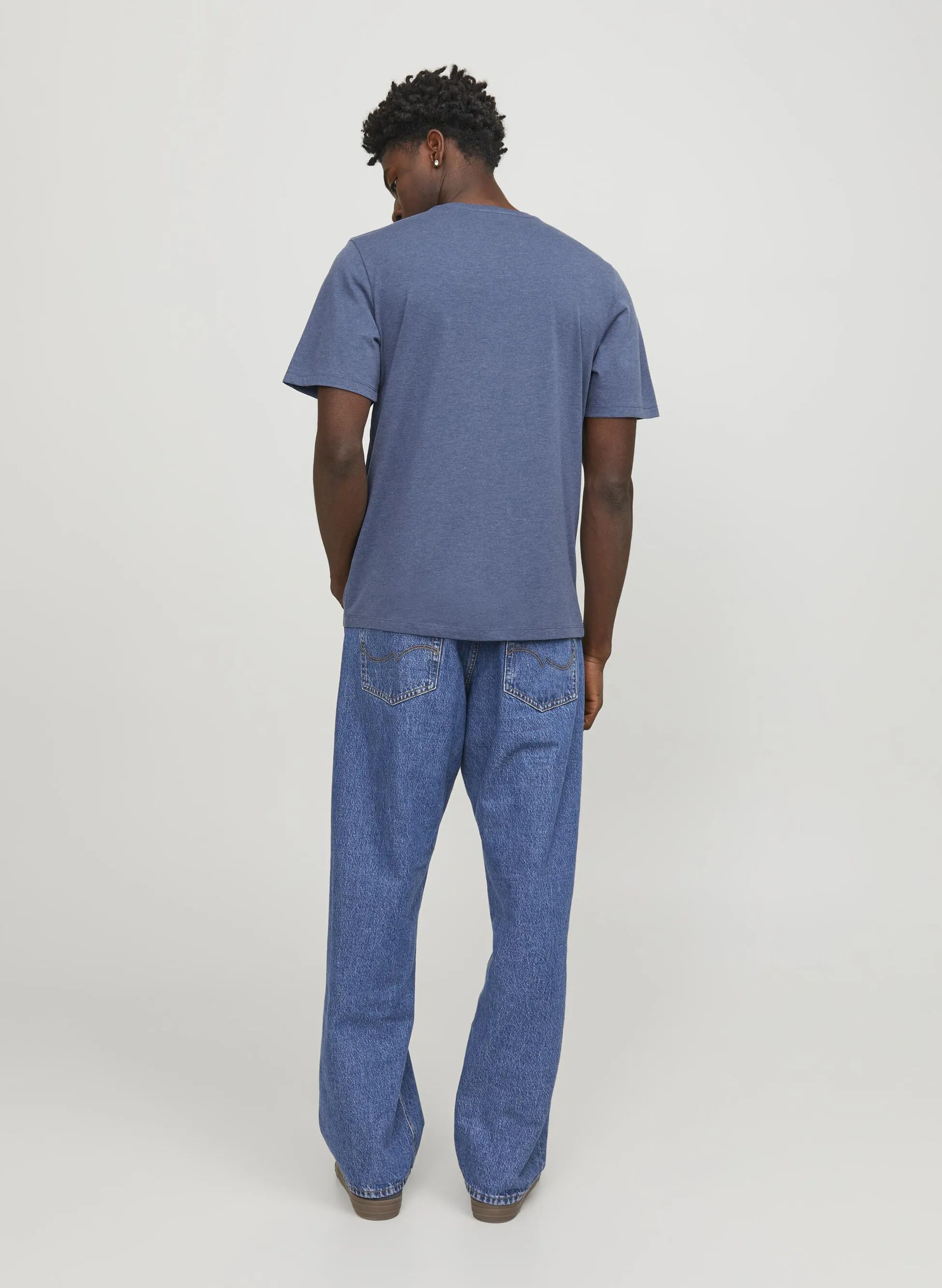 t-shirt girocollo con stampa