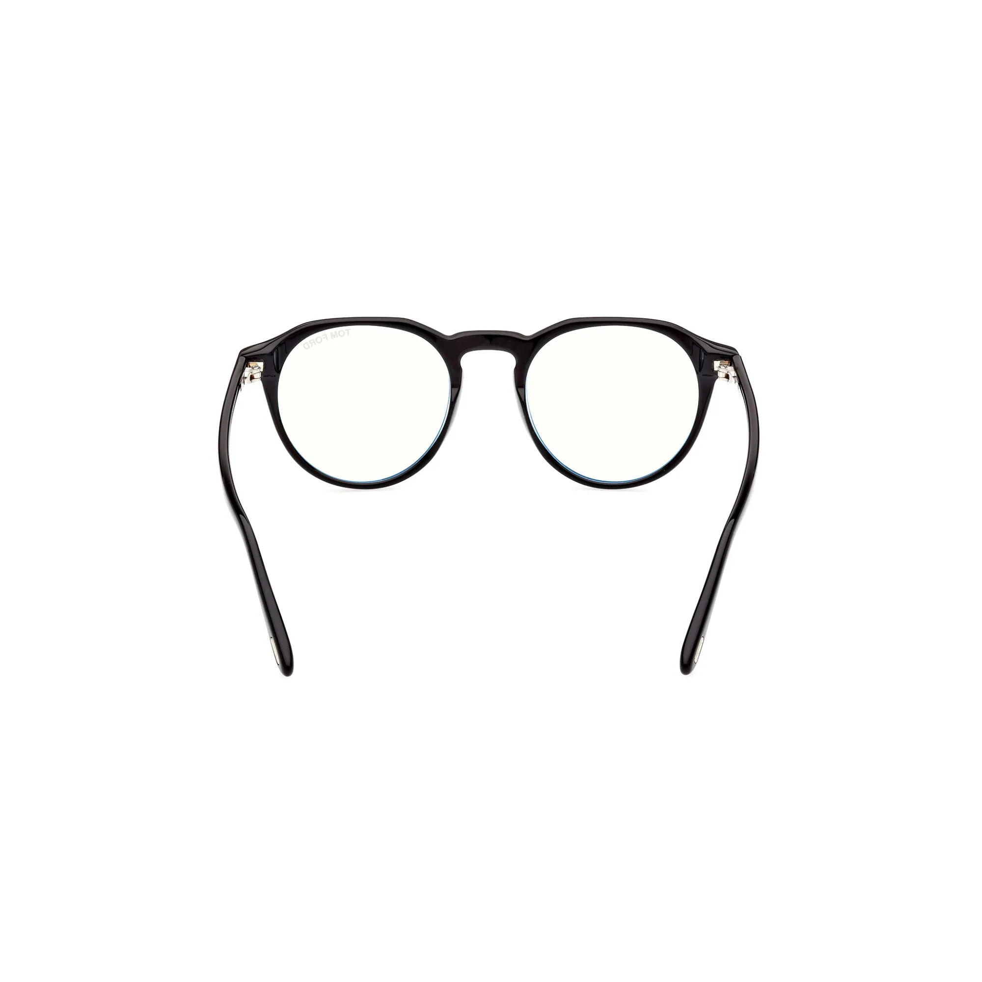   Tom Ford FT 5833-B Blu Filter 001 Nero Lucido | Occhiale Da Vista Uomo 