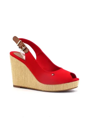 TOMMY HILFIGER Iconic Elena Sandalo Donna Primary Red FW0FW04789